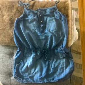 Gap 1969 Denim Romper dress